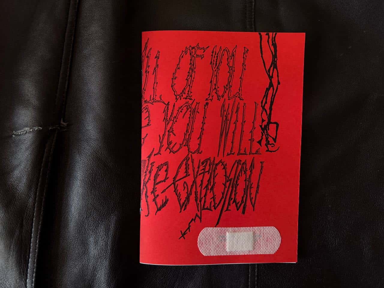 Zine “I hate all of you and hope you will die in nuke explosion”